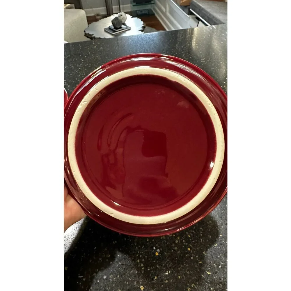 Fiesta Cinnabar Mixing Bowl Set of 2